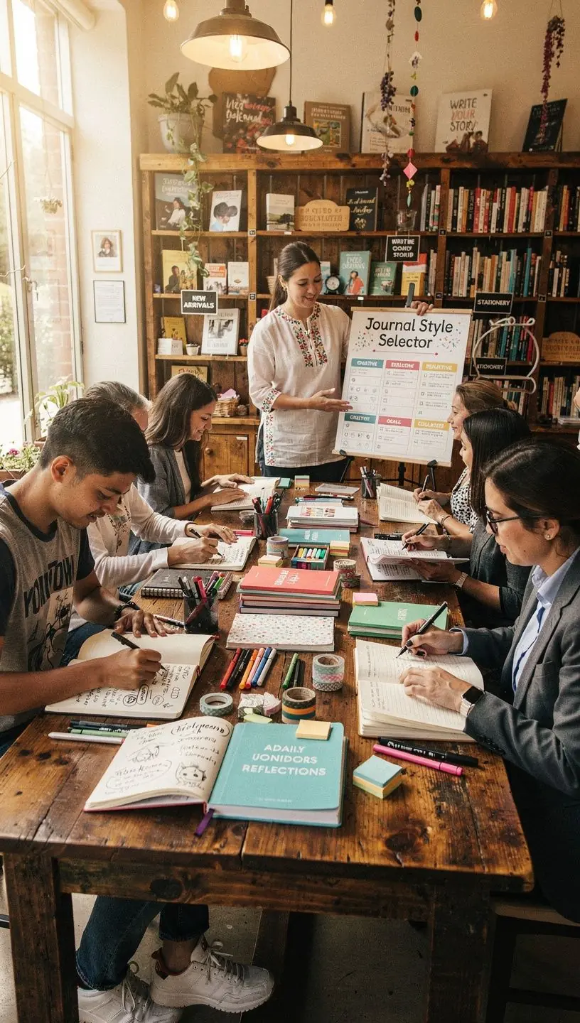 خوبصورت اور جدید ڈیزائن کے جریدے کی نمائش