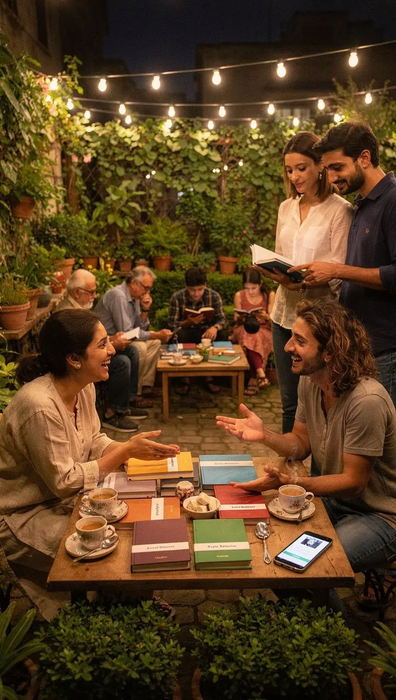 کتب خانہ میں مختلف قسم کی اعلیٰ معیار کی تحریری سامان کی تصاویر